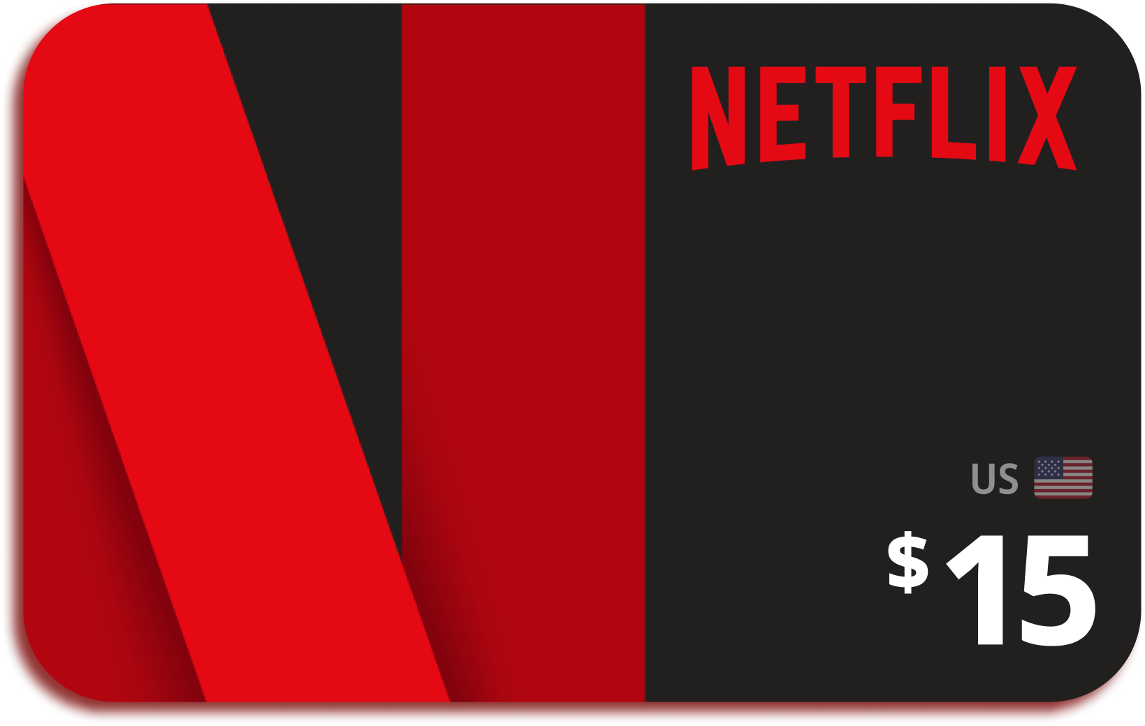 USD $15 - Netflix Gift Card